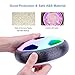 Kids Toys - Air Power Soccer Set with 2 Goals,Warmstore Boys Girls Sport Toys Training Football Indoor Outdoor Disk Hover Ball Game with LED Light Up Toys Children Sports Games Gift