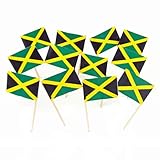 Jamaica | Jamaican Flag Toothpicks (100)