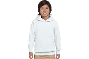 Hanes Boys' EcoSmart Fleece Hoodie, Hooded Sweatshirt for Boys, Pullover Sweatshirt