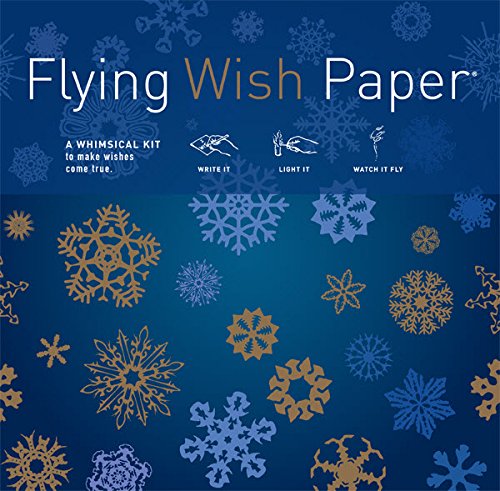 Flying wish paper - it flies!, pops of periwinkle twink…