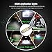 NAKOBO White 29mm Festoon Led Bulb 3-SMD 5050 Chipsets 6614F 6612F for Car Interior Vanity Mirror Sun Visor Lights (pack of 4)
