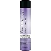 Sunny Isle Color Enhancing Purple Reconstructive Conditioner 10.1oz | For Blonde, Silver, Platinum, Gray Hair & Highlights | Color-Treated | Paraben & Sulfate FREE