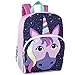 Kids Animal Friends Critter Backpacks For Boys & Girls With Reinforced Straps (UNICORN)