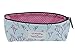 Leegoal(TM) Elegant Canvas Pastorable Floral Pen Pencil Pouch with Zipper Closure (#04)