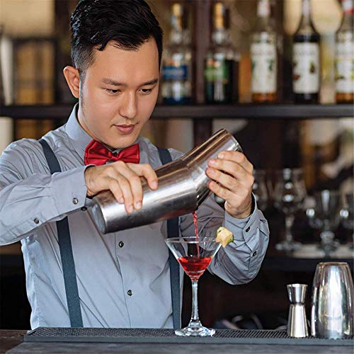 Cocktail-Shaker aus Edelstahl, multifunktional, professionelles Barkeeper-Set für Zuhause, Bars, Reisen und Outdoor… – Bild 5