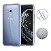 HTC U11 Case, HTC Ocean Case, TopACE Ultra Thin Transparent Soft Gel TPU Silicone Case Cover for HTC U 11 / U11 / Ocean (Clear)