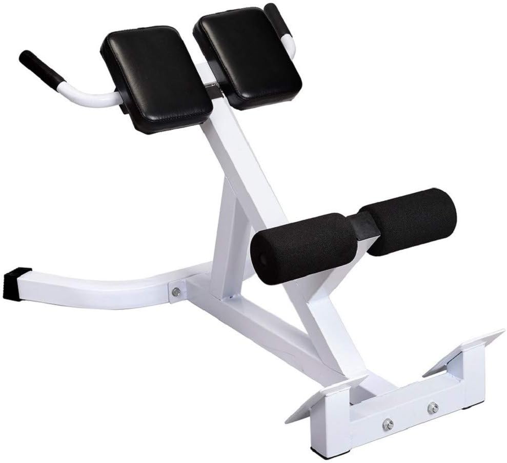 Bench Roman Chair Back Hyperextension Adjustable AB Bench Hyperextension Exercise Strength Training Back Machines Home