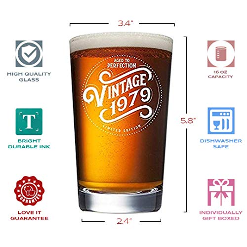 1 1979+Birthday+Gifts+Women+Glass