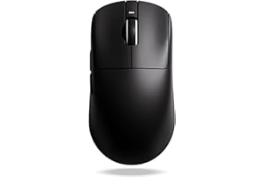 ATKGEAR ATK VXE Dragonfly R1 Wireless Gaming Mouse, 45g, PAW3395, 26000 DPI, Tri-Mode 2.4G/Bluetooth/Wired, 4000Hz Polling Rate (R1, Black)