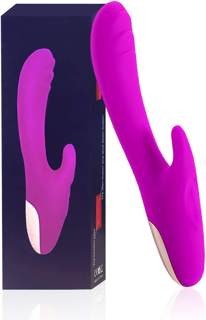 Wand Handheld Massage Cordless Therapeutic 100% Waterproof Rechargeable Massage 30 Patterns, Wand Handheld Massage Pain Relief Therapy Recovery on Back,Legs,Shoulder,Hand Pains Recovery（Purple）