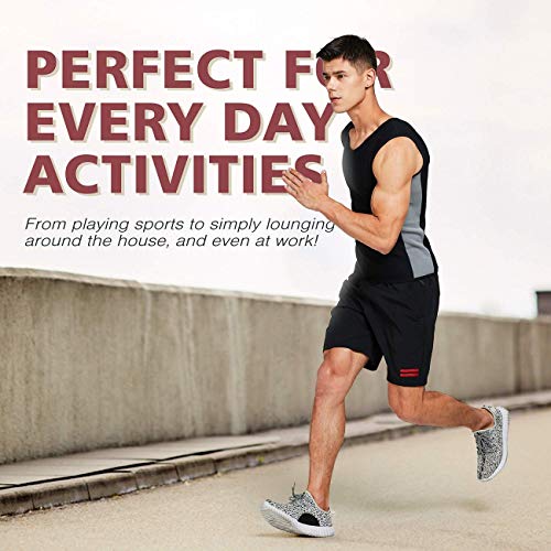 Tooklanet Overhemd Voor Heren Zweetvest Neopreen Sauna Taille Trainer Bodyshaper Afslanken Workout TankTops Voor… - Image 7