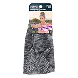 Scunci Active Space Dye Headwrap, Black/Grey