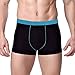 DRASEX Mens Boxer Briefs 4-Pack Ultimate Soft Stretch Knit Cotton Seamless Underpants for Men's Breathable Underwear - M 
