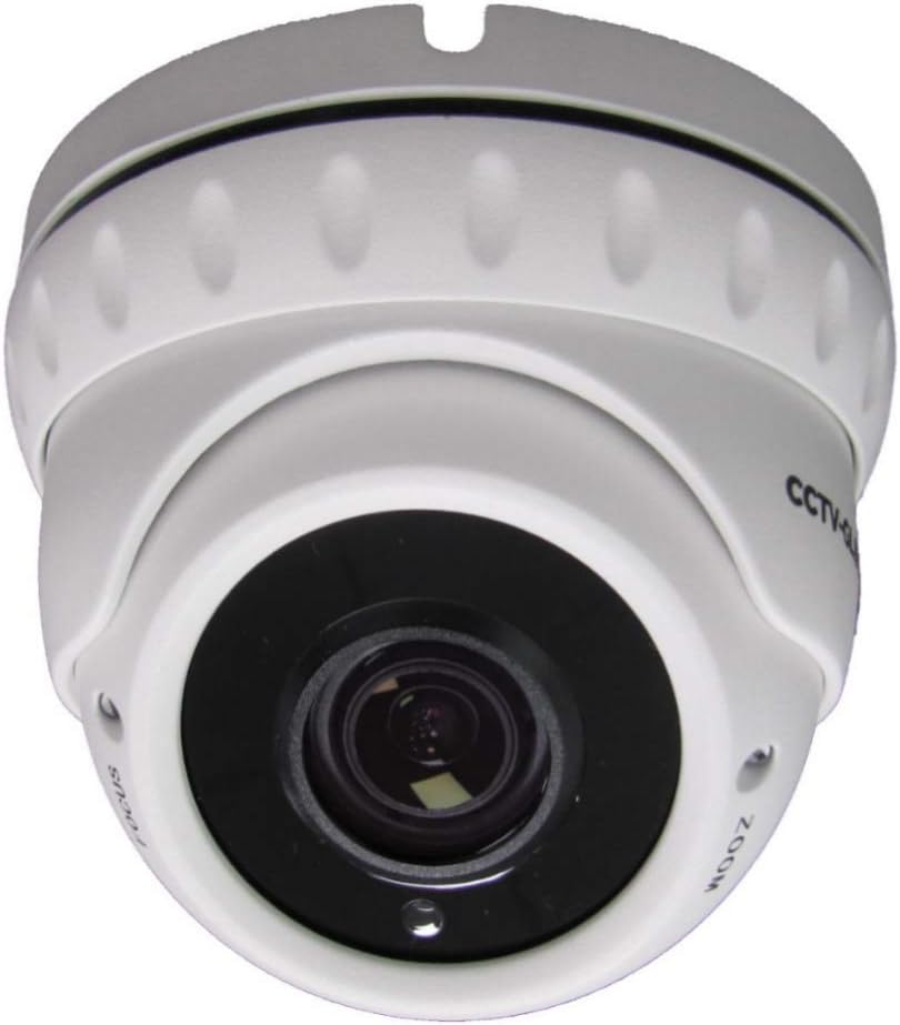 1080P White Sony Sensor IMX323 HD TVI AHD CVI ANALOGUE CCTV DOME CAMERA 2.8-12mm ZOOM LENS 30m IR