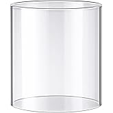 FATCANMA Camping Lantern Accessories,for Coleman Lantern Replacement Part Glass Globe (Clear), Standard Shape Coleman Fueled Propane Lanterns