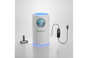 Aramish GloCast Mini - Instant UV Charger for Lures Ice Fishing Night Fishing Glow Baits Jigs Tubes Powerful UV LED Light