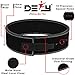 DEFY 10MM Weight Lifting Power Cowhide Leather Lever Belt Gym Training Bodybuilding New