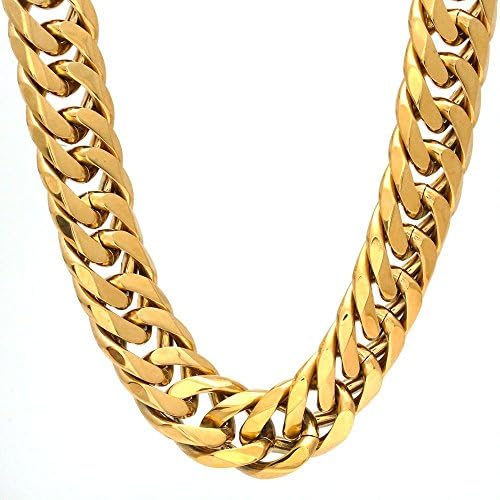 CSG 18mm Miami Cuban Link Steel Stainless 18mm 30 inch Necklace Tyga Yeezy Meekmill