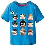 Paul Frank Little Boys' Multi Julius Crew Neck Tee