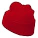 Super Stretch Knit Watch Cap Beanie - Red OSFM