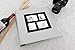 Lanpn Photo Album Self Adhesive, Sticky Picture Albums with Magnetic Pages Holds 3x5, 4x6, 5x7, 6x8, 8x10 Photos for Wedding/Anniversary/Birthday (30 Sheets / 60 Pages, Silver)