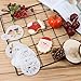 BAKHUK 20 Plastic Christmas Cookie Stencil Set, Cookie Cutter Embossing Mold, Suitable for Christmas Cookie Cake Decoration