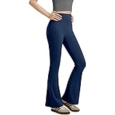 Kairela Girls Flare Leggings Kids Bell Bottom Pants High Waisted Dance Yoga Flared Leggings