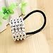 Bzybel Womens 6 pcs Alloy Metal Glitter Cuff Wrap Ponytail Holder Hair Tie Fashion Accessory Set (Style three)