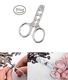 Liangxiang 3 PCS Stainless Steel Nuts Sheller Melon Sunflower Seed Nut Cracker Plier Scissor Opener Walnut Pistachio Multifunctional Kitchen Household tool