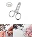 Liangxiang 3 PCS Stainless Steel Nuts Sheller Melon Sunflower Seed Nut Cracker Plier Scissor Opener Walnut Pistachio Multifunctional Kitchen Household tool