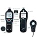 Digital Light Lux Meter with Data Logging FunctionMeasurement Range 0 to 200,000 Lux Auto Ranging Instrument Detachable sensors Used in The Home, Light Pollution Outdoors