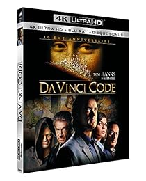 Da Vinci Code - 4k Ultra Hd + Blu-Ray + Blu-Ray Bonus - Édition 10ème Anniversaire