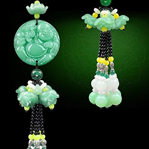 Zhiming Car Pendant car interior ornaments car rearview mirror hanging decoration jade Pixiu jewelry car Hanging