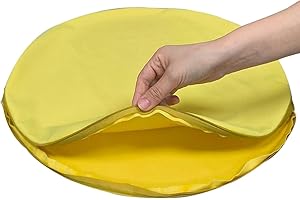 Round Throw Pillow Cover for Bed/Couch/Bedroom 16" 20" 24"- Circle Decorative Pillow Case 40cm/50cm/60cm Chenille Cushion Cov