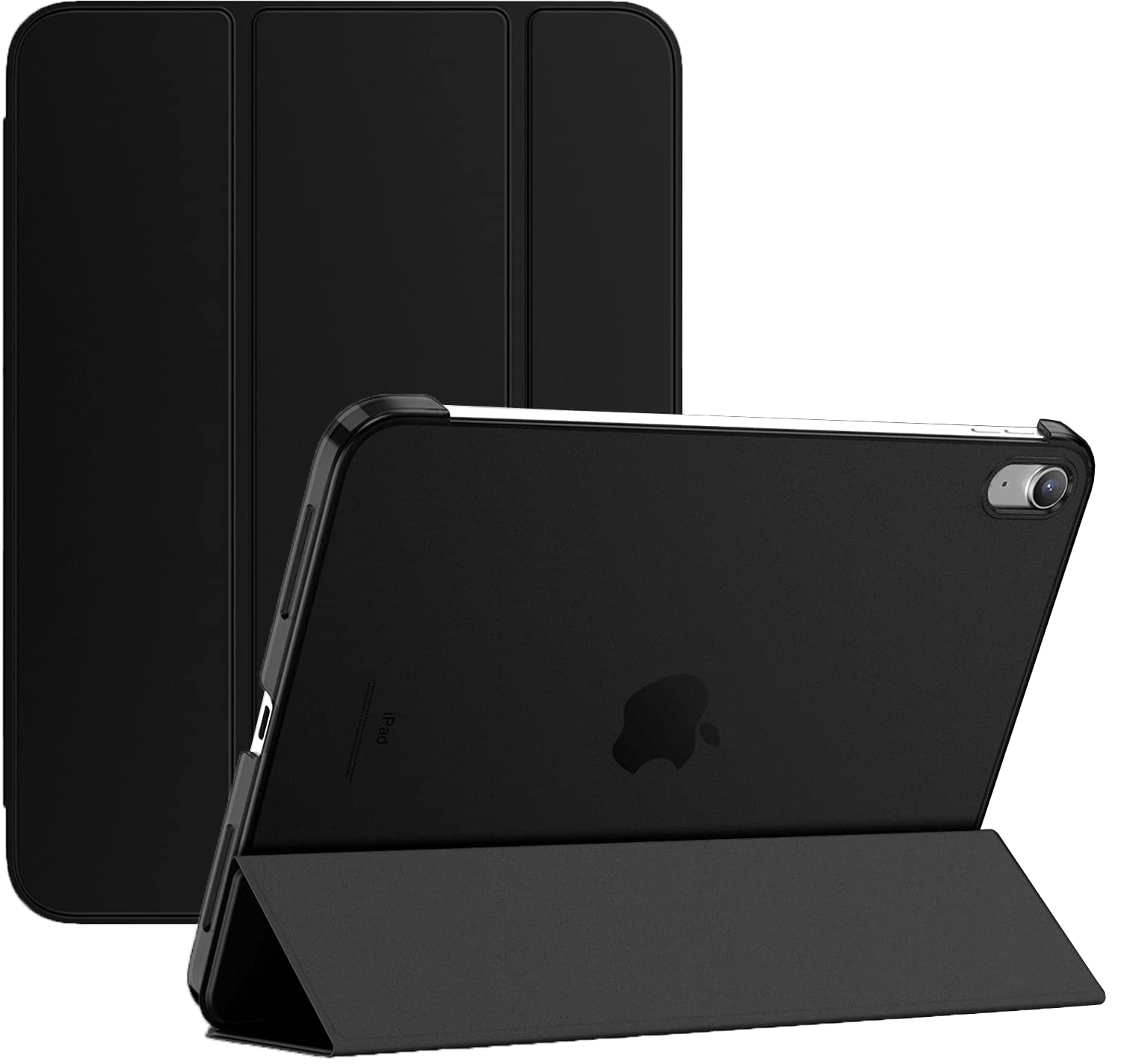 Smart Case for iPad Mini 6 (2021) & Mini 7 / A17 Pro (2024) 8.3-inch – Magnetic Sleep/Wake Stand Cover (Black)