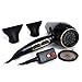 PARWIN PRO 1875W Super Negative Ion 2 Speed 3 Heat Settings Ionic Hair Dryer with DC Motor Piano Painting Blow Dryer, Black
