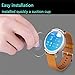 [ 2PCS ] Mihence Compatible Fossil Q Explorist HR Screen Protector, 2.5D Rounded Edges 9H Premium Real Tempered Glass Screen Protector for Fossil Q Explorist HR (Gen 4) Anti Scratch Protector