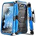 Galaxy S6 Active Case, Evocel [New Generation] Dual Layer Rugged Holster Case with Kickstand & Belt Clip for Samsung Galaxy S6 Active SM-G890 (Does NOT fit Regular S6 - S6 Active only), Blue