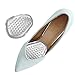 6 Piece Complete Ball of Foot Cushions Set with Metatarsal Pads, Womens High Heels and Dress Shoes Gel Pad, Sandal Support Cushion Padding Inserts for Feet Pain Relief. Under Socks in Shoe Insoles