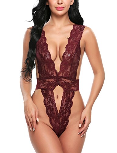 Avidlove women sexy lingeries one piece babydoll deep v…