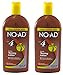 NO-AD Dark Tanning Lotion, SPF 4, 16 Oz (Pack of 2)