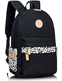 Leaper Casual Style Canvas Laptop Backpack School Bag Travel Daypack Handbag