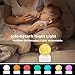 Sound-Machine Night-Light Noise-Machine Baby-Sleeping Therapy - High Fidelity 10 Sounds,Timer Remote Control,8 Adjustable Volume Relaxing Music Nature,7 Colors Nightlight for Home,Office,Travel