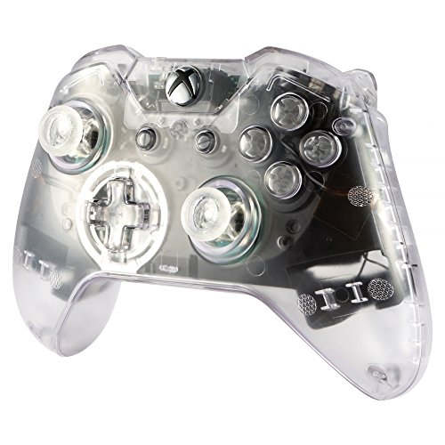 4 eXtremeRate+Transparent+Controller+Faceplates+Replacement