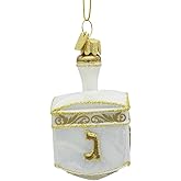 Kurt Adler 3.25" Noble Gems™ Glass Dreidel Ornament