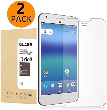[2-Pack] Google Pixel 5.0" Driell Glass Screen Protector Google Pixel Screen Protector Tempered Glass-Transparent -0.25mm Screen Protection HD Ultra Clear[Not Full coverage]