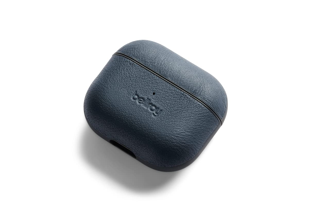 Bellroy Pod Jacket 3rd Generation – (Leather Case for Apple AirPods 3rd Generation) - Basalt