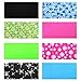 kilofly 6/8 pc Multi-purpose Seamless Headwear Bandanas Mixed Set Value Pack