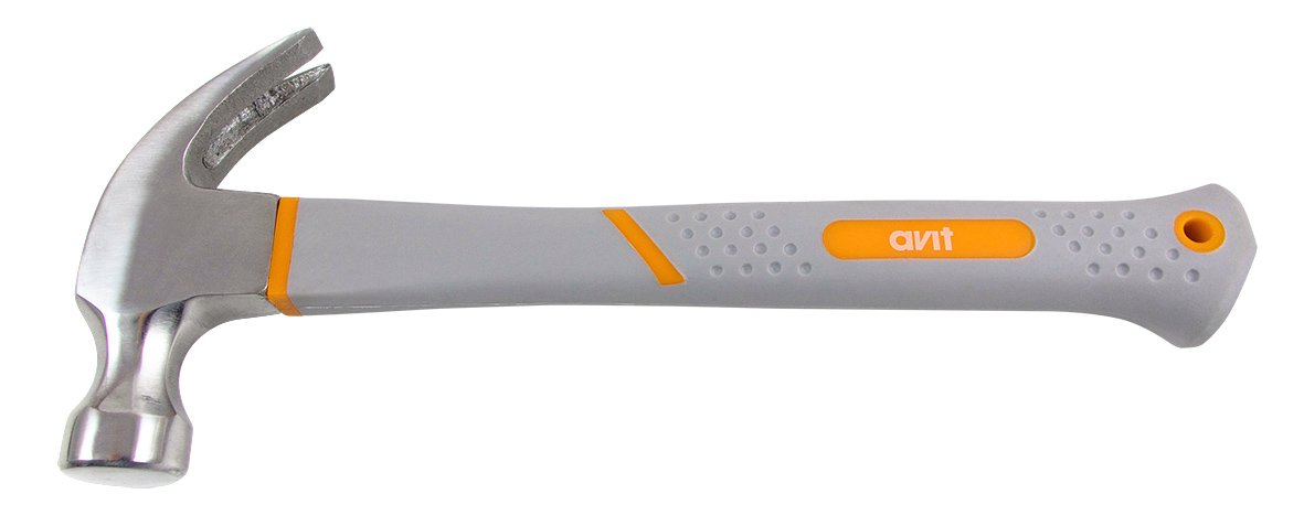 Avit AV03011 Fibreglass Claw Hammer 560g 20 Oz