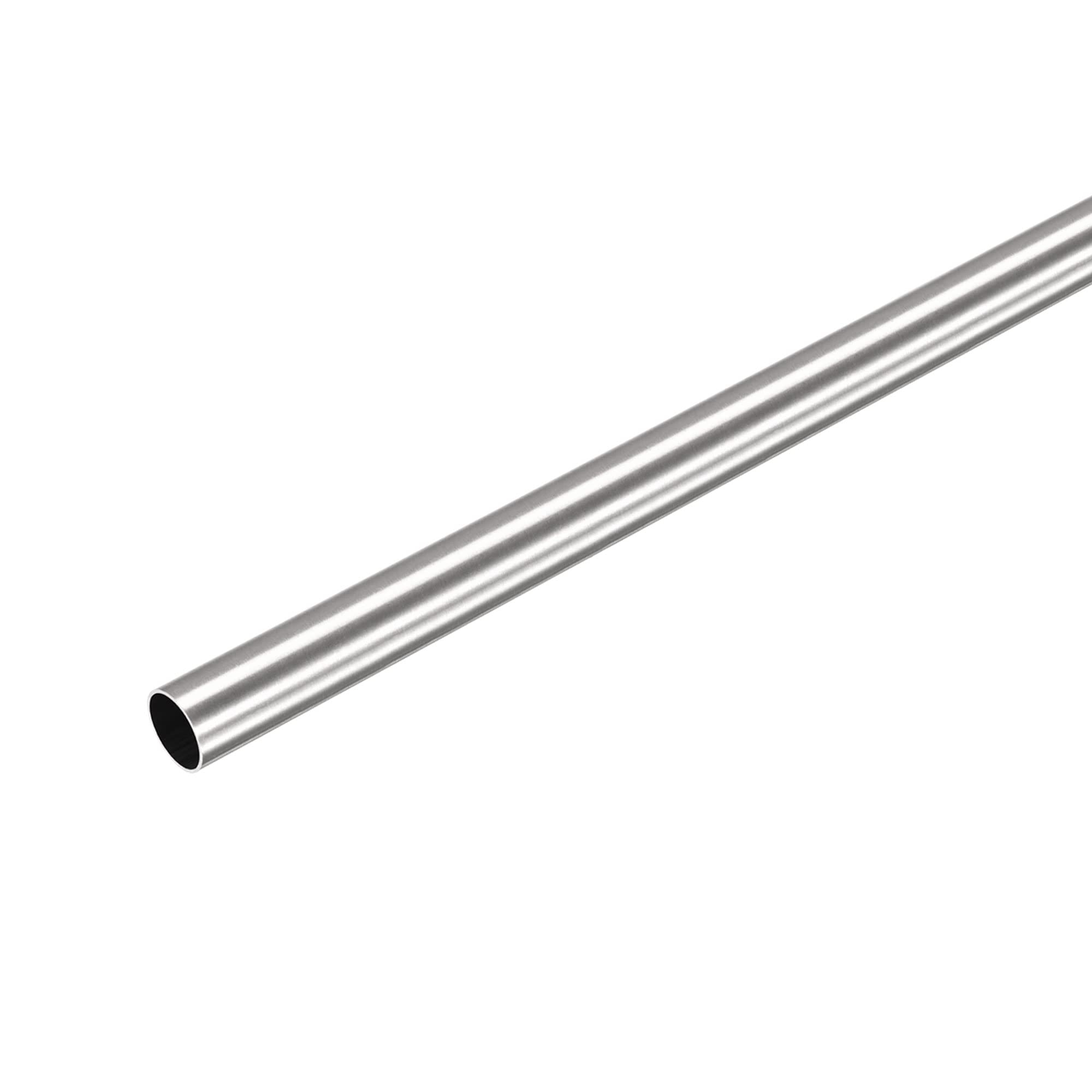 sourcing map 304 Stainless Steel Round Tube 8mm OD 0.5mm Wall Thickness 250mm Length
